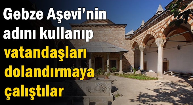 Gebzeli vatandaşlara uyarı da bulundular!