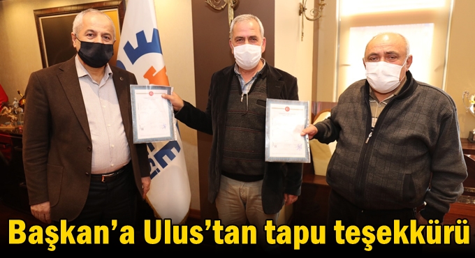 Büyükgöz’e çifte teşekkür