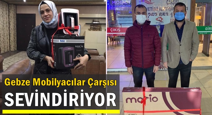 Gebze Mobilyacılar Çarşısı sevindirdi