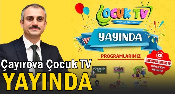 Çayırova Belediyesi Çocuk TV yayında