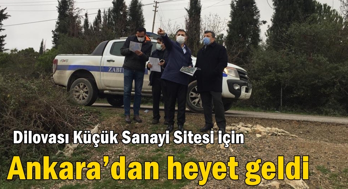 Dilovası Küçük Sanayi Sitesi için Ankara’dan heyet geldi