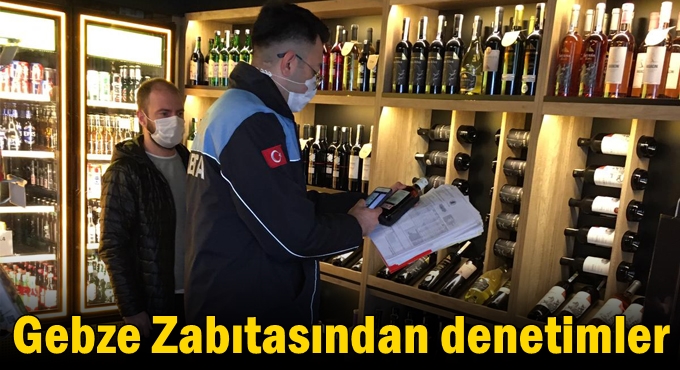 Gebze Zabıtasından denetimler