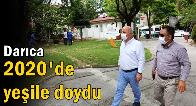 Daha yeşil bir Darıca için canla başla