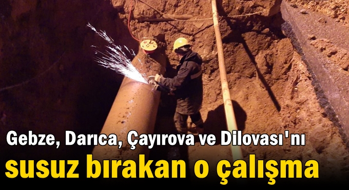 İşte Kocaeli'deki 48 saatlik çalışma