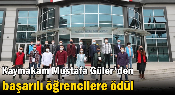 Başarılı öğrencilere bir ödülde Güler’den!