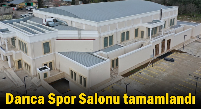 Darıca’da salon sporları bu tesiste yapılacak
