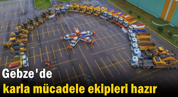 Karla mücadele ekipleri hazır
