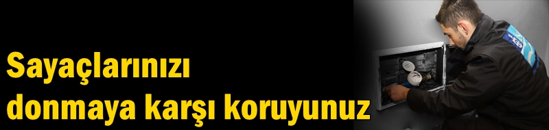 Donmaya karşı sayaçlarınızı koruyun