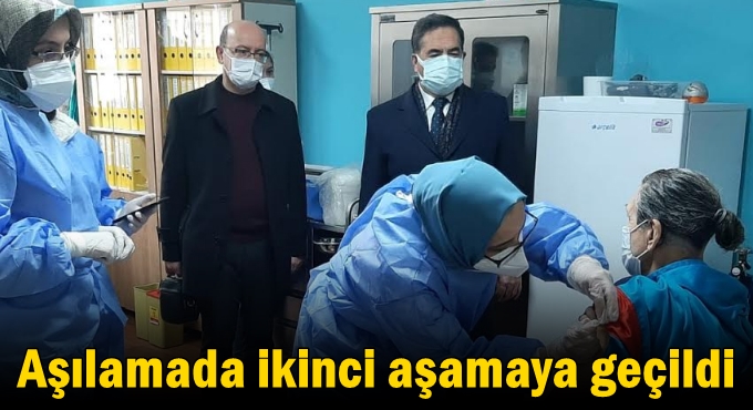 Aşılamada ikinci aşamaya geçildi