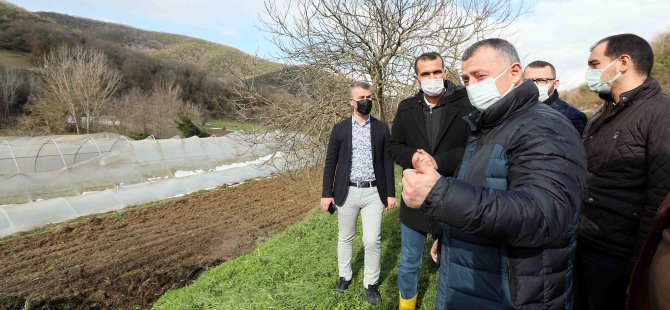 Büyükakın, “Çiftçimiz rahat olsun, Büyükşehir Belediyesi yanlarında”