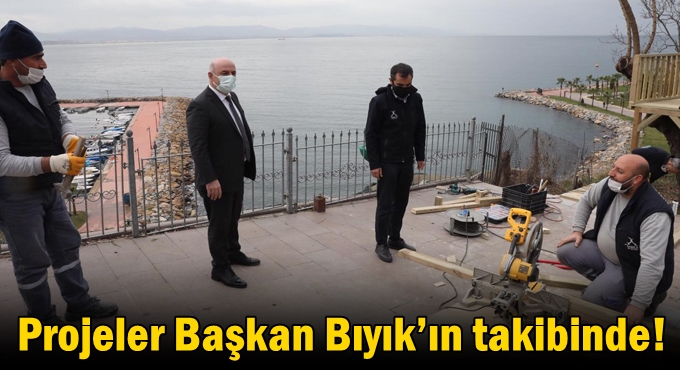 Projeler Başkan Bıyık’ın takibinde!