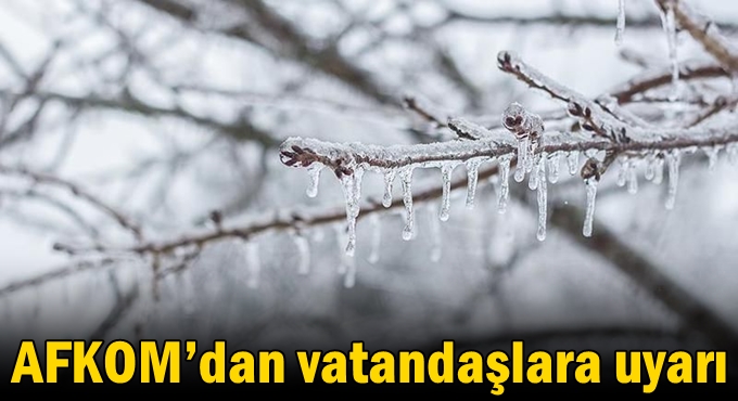 AFKOM’dan vatandaşlara uyarı