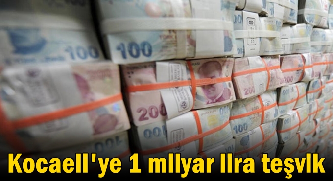 Kocaeli'ye 1 milyar lira teşvik