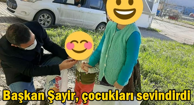 Başkan Şayir'den kalpleri yumuşatan davranış