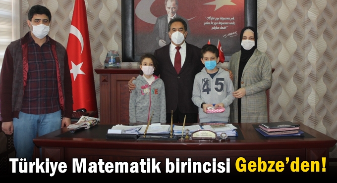 Türkiye Matematik birincisi Gebze’den!