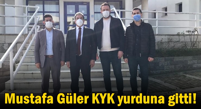 Güler KYK yurduna gitti!