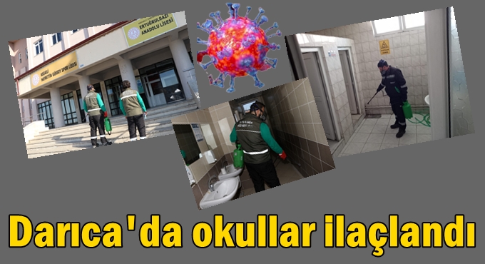 Yüz yüze eğitim öncesi okullar ilaçlandı