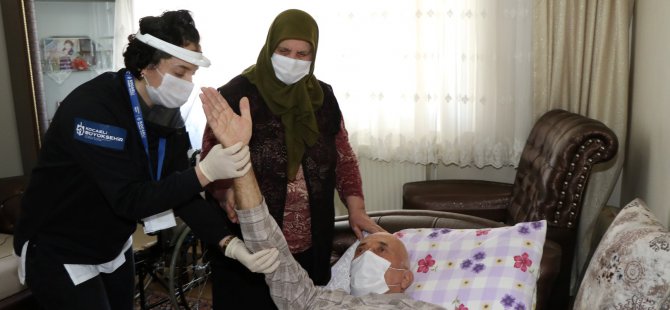 Covid tedavisi gören Mehmet amca; ‘’Belediyemiz hep bizimleydi’’