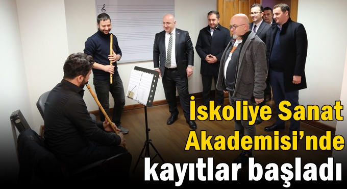 İskoliye Sanat Akademisi’nde kayıtlar başladı