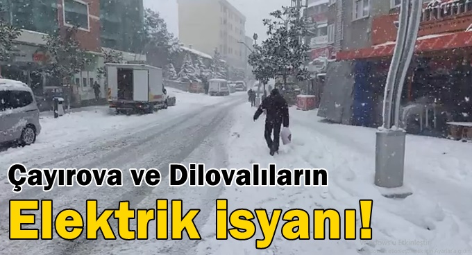 Çayırova ve Dilovalıların SEDAŞ isyanı!