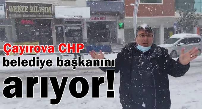 Çayırova CHP, Bünyamin Çiftçi’yi arıyor!