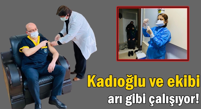 Kadıoğlu ve ekibi arı gibi çalışıyor!