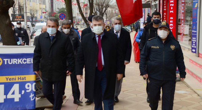 İl Emniyet Müdürü Tipioğlu denetime katıldı