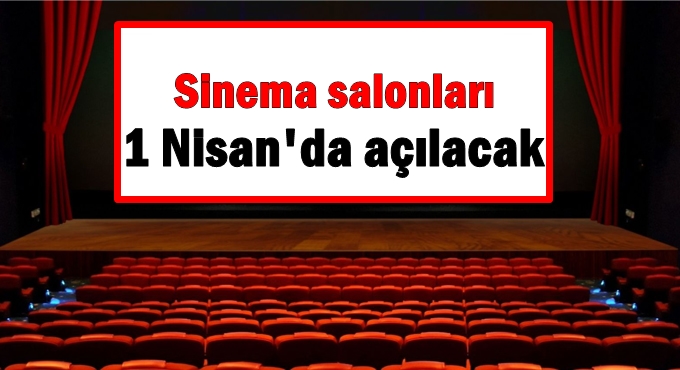 Kocaeli'de sinema salonları 1 Nisan'da açılacak!