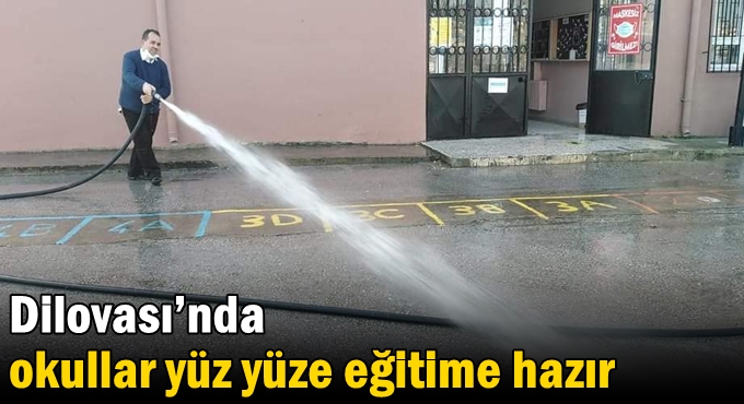 Dilovası’nda okullar yüz yüze eğitime hazır