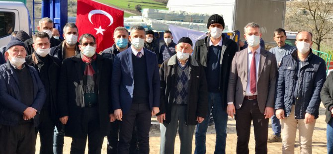 Büyükşehir Belediyesi’nin sera naylonu dağıtımı devam ediyor