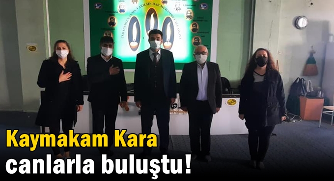 Kaymakam Kara canlarla buluştu!