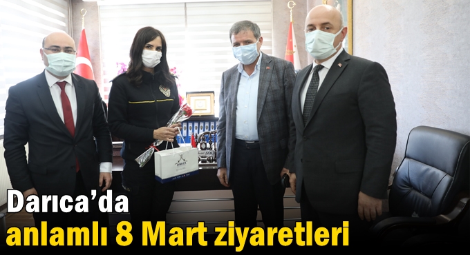 Darıca’da anlamlı 8 Mart ziyaretleri