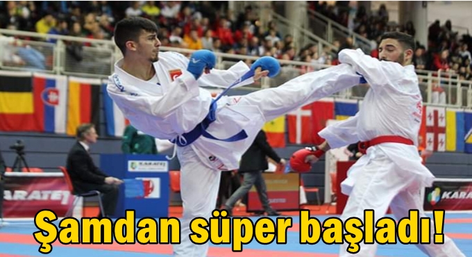 Şamdan süper başladı!