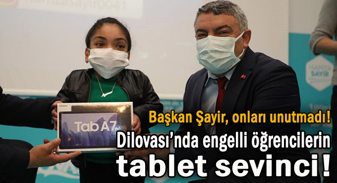 Başkan Şayir, engellileri unutmadı!