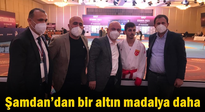 Şamdan’dan bir altın madalya daha