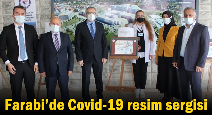 Farabi’de Covid-19 resim sergisi
