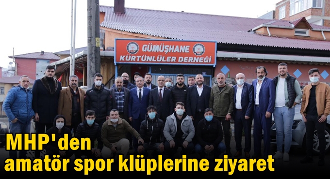 MHP'den amatör spor klüplerine ziyaret