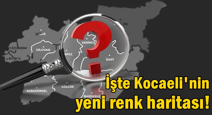 Her 4 vakadan 1'i mutant virüs! İşte Kocaeli'nin yeni renk haritası...