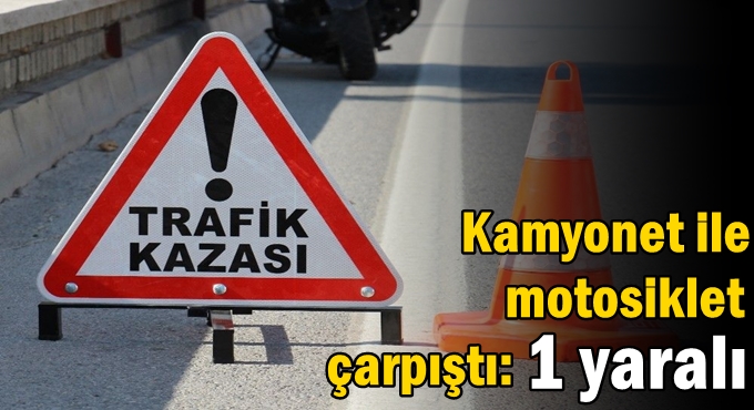 Gebze'de trafik kazası: 1 yaralı!