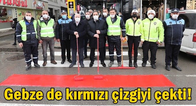 Gebze de kırmızı çizgiyi çekti!