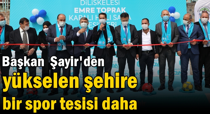Diliskelesi Emre Toprak Spor tesisi açıldı