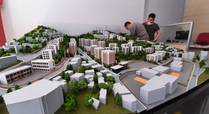 Cedit’te proje maketi görücüye çıktı