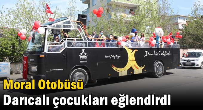 Darıca'da 23 Nisan coşkusu sokaklara  taştı