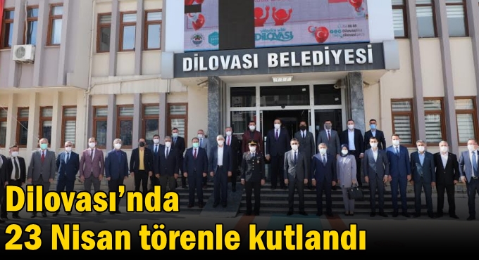 Dilovası’nda 23 Nisan törenle kutlandı