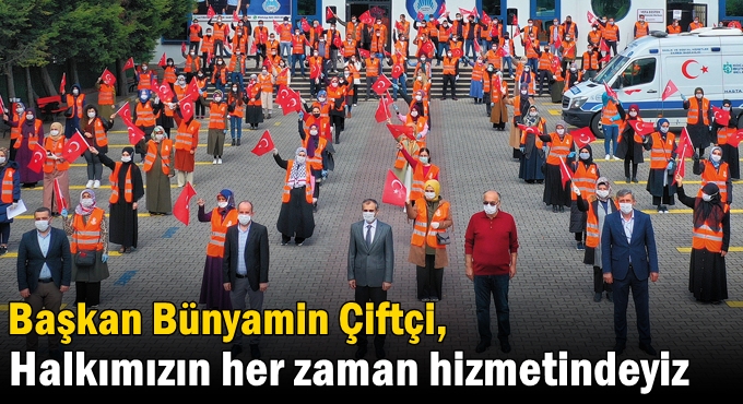 Çiftçi,” Halkımızın her zaman hizmetindeyiz”