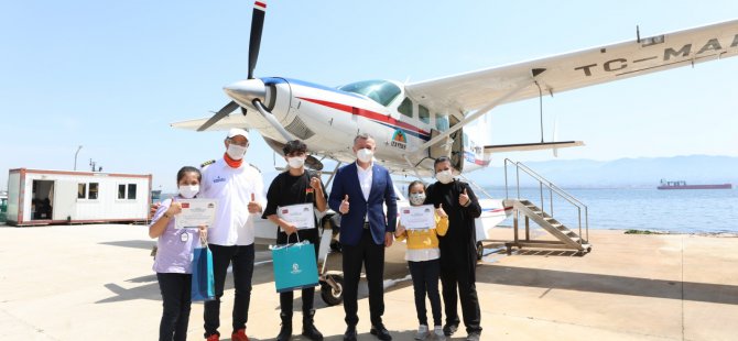 Büyükakın, çocukların hayalini gerçekleştirdi