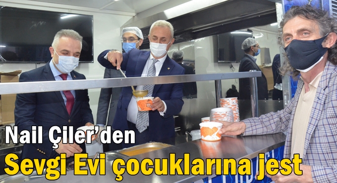 Çiler’den Sevgi Evi çocuklarına jest