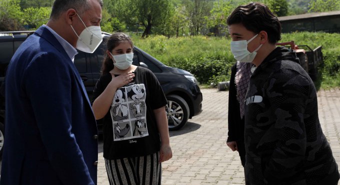 Başkan Büyükakın, ‘’Rabbim bizi vesile kılıyor’’