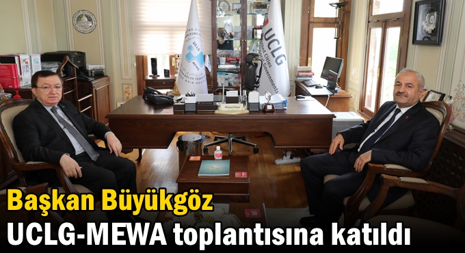 Başkan Büyükgöz UCLG-MEWA Toplantısına Katıldı