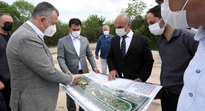 Başkan Büyükakın, ‘’Sağlıklı Yaşam Parkı için çok titiz çalıştık’’
